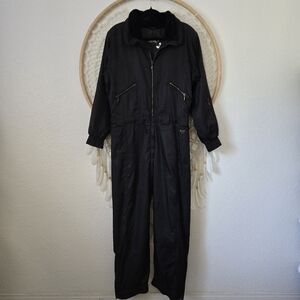 Vintage Rawik Snowsuit Jumpsuit Black Medium